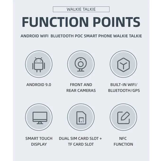 4g Walkie Talkie Phone