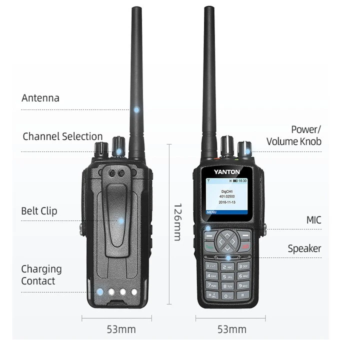 Uhf Dmr Two Way Radio